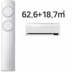 삼성전자 Q9000 AF19B6474TZRS 2in1에어컨 / 19+6평(62.6+18.7㎡) /냉방능력: 7.7kW / 소비전력: 2.25kW / [절전] 인버터 / 에너지(냉방): 3등급
